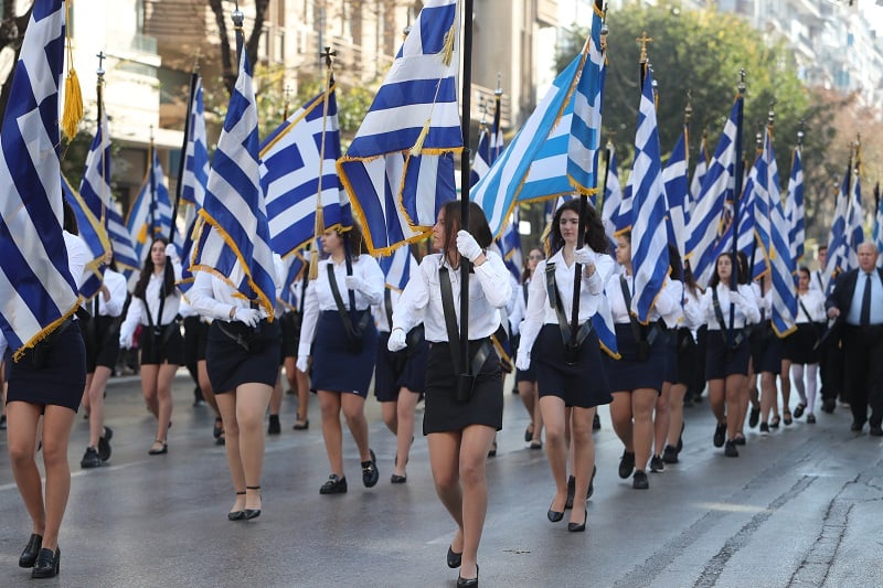 Μαθητική Παρέλαση για την 28η Οκτωβρίου στην Θεσσαλονίκη