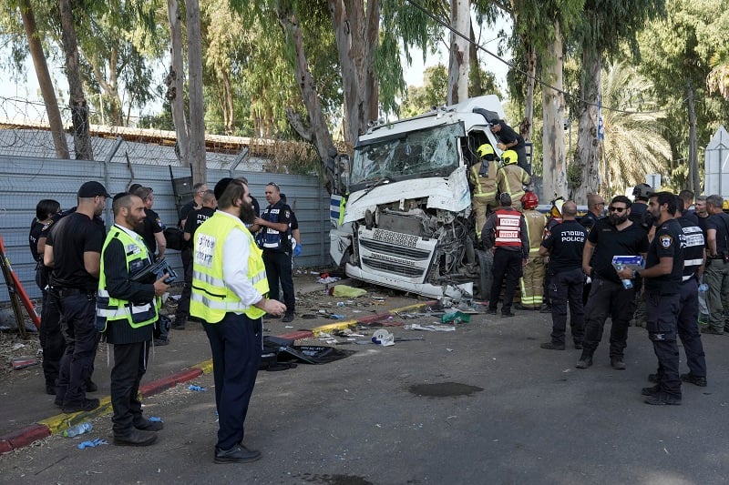 Ασυνήθιστο Δυστύχημα στο Ισραήλ με Έναν Νεκρό και Πολλούς Τραυματίες