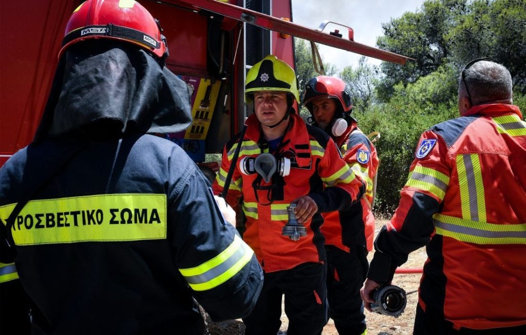 Πυρκαγιά στην Κερατέα Σημαντική Κινητοποίηση από την Πυροσβεστική